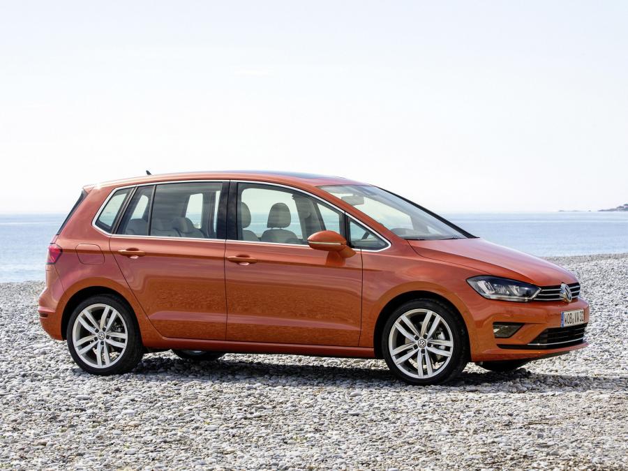  Volkswagen Golf Sportsvan TSI 2014 года  (фото 8 из 9)